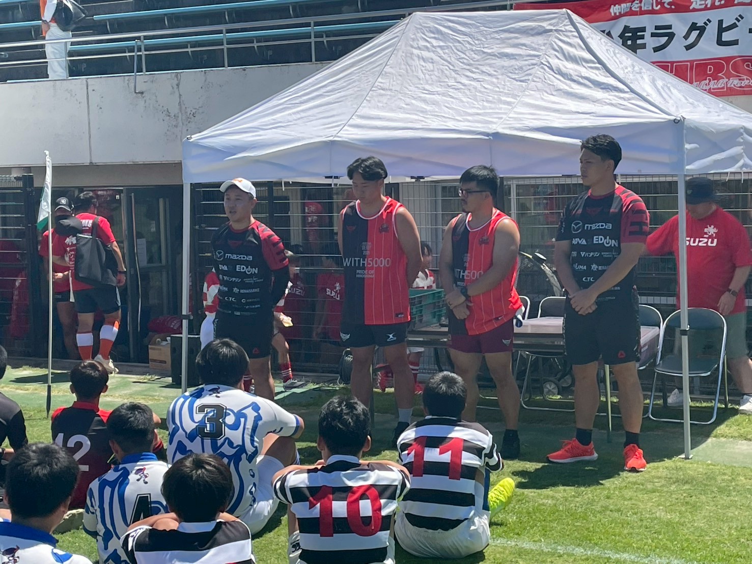 崇徳高校ラグビー祭に参加しました 画像