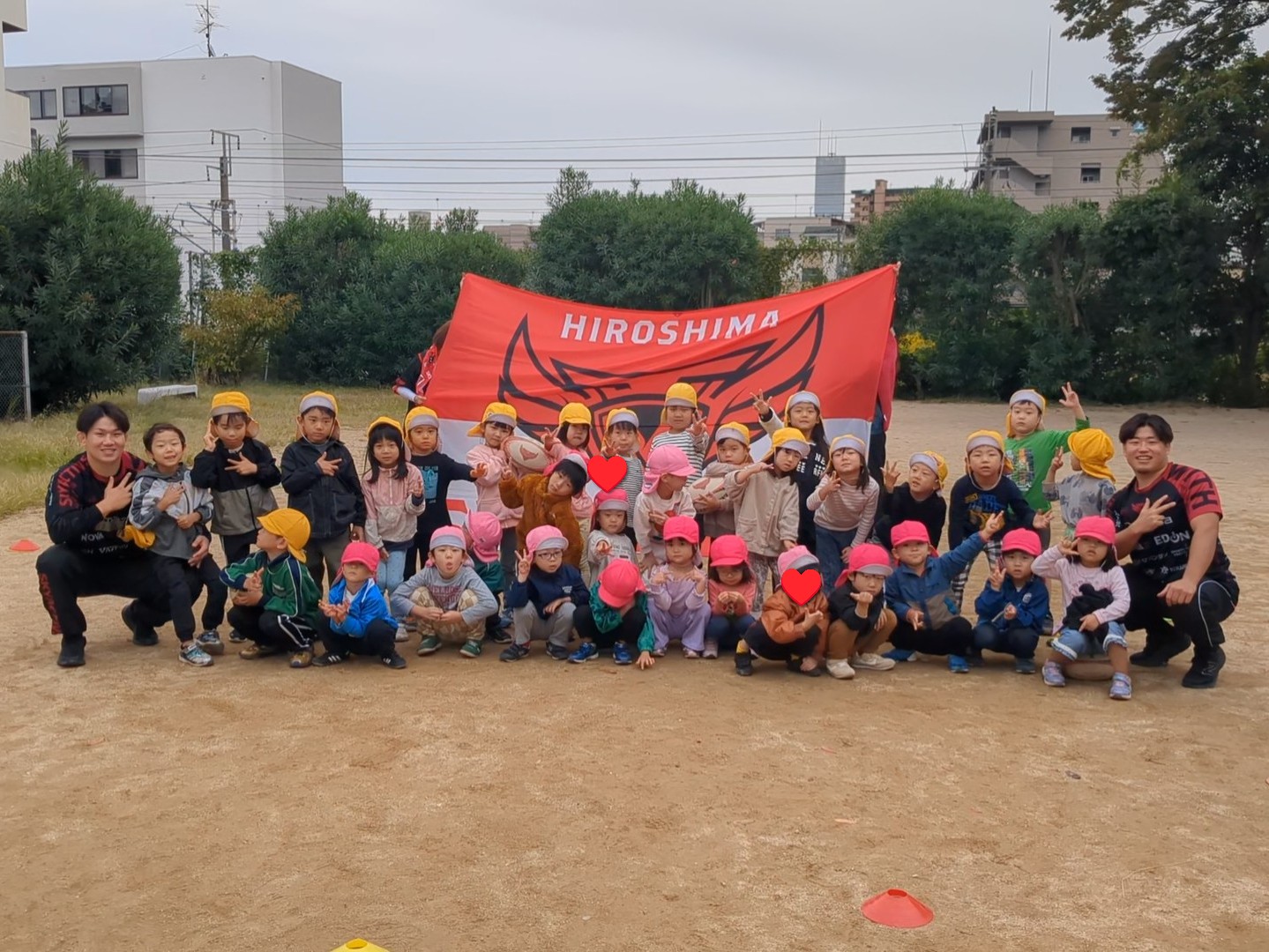 アイグラン保育園古江ラグビー体験会を実施しました 画像