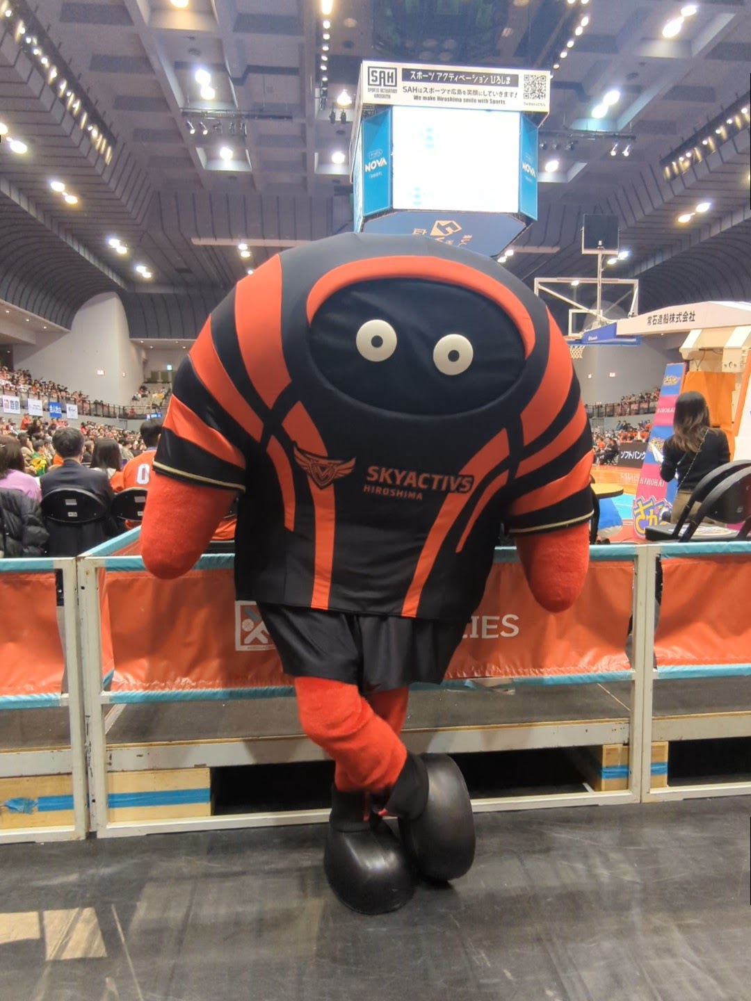 広島ドラゴンフライズ合同応援に参加しました 画像