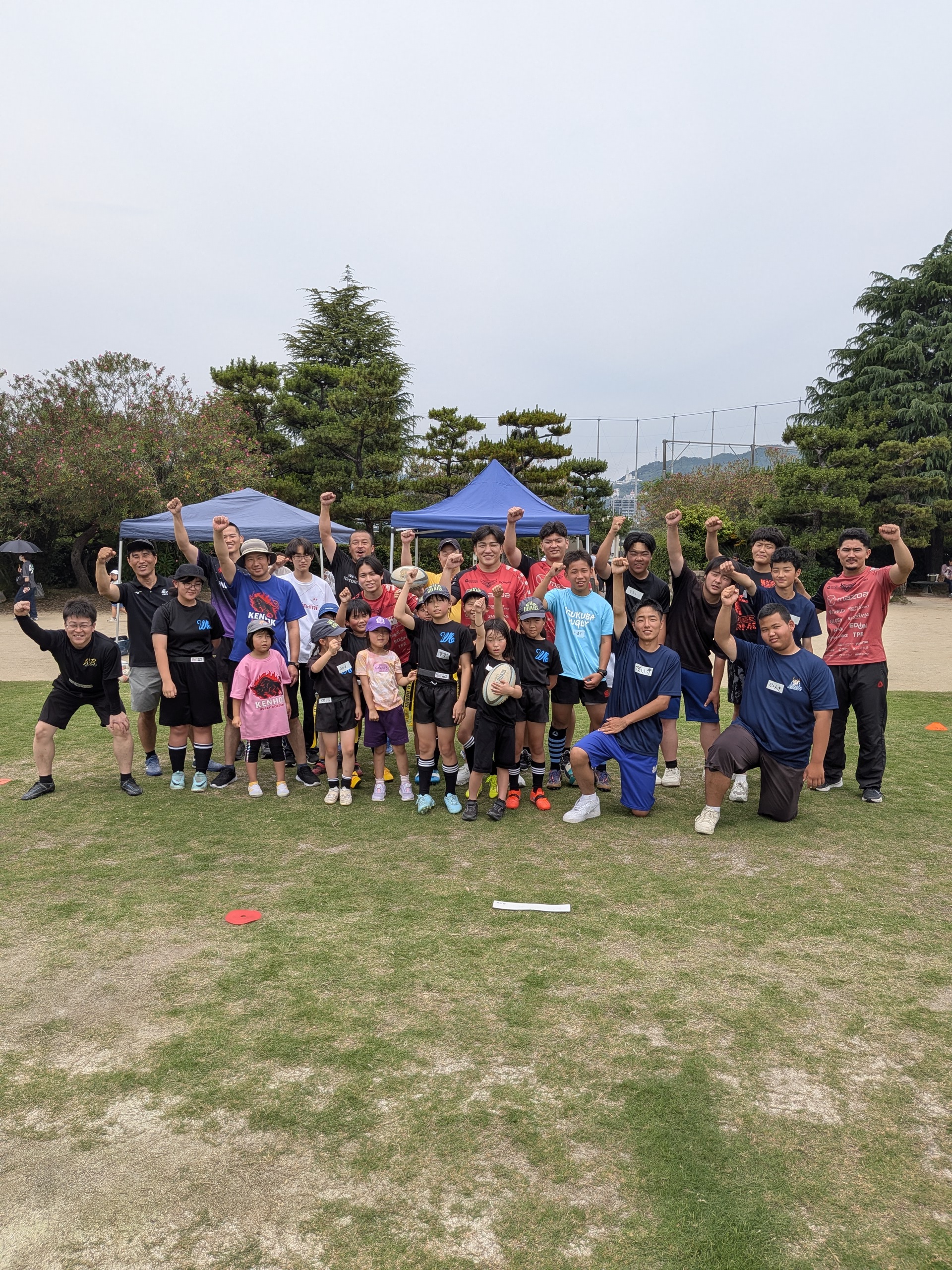 「はじまりのタグラグビー体験会」に参加しました 画像